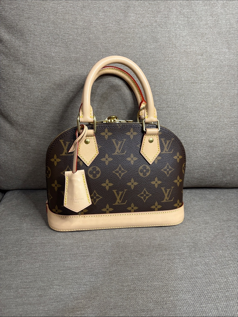 Louis Vuitton Monogram Alma BB Full Set Authentic